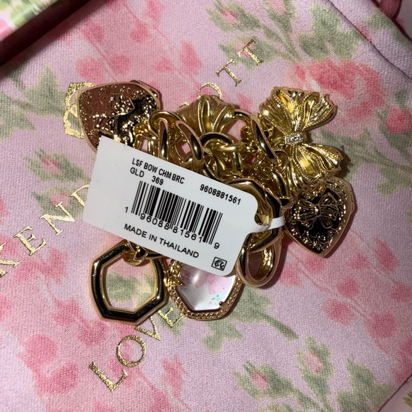 Kendra Scott x LoveShackFancy Gold Charm Bracelet - Picture 4 of 4